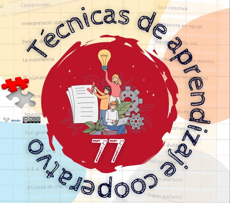 Técnicas de aprendizaje cooperativo para resolver juntos/as nuestras dudas.