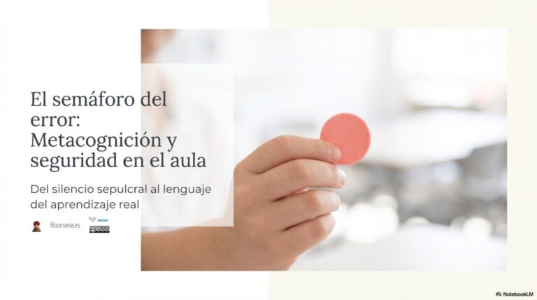 El semáforo del error: Metacognición y seguridad en el aula en 3 momentos clave.