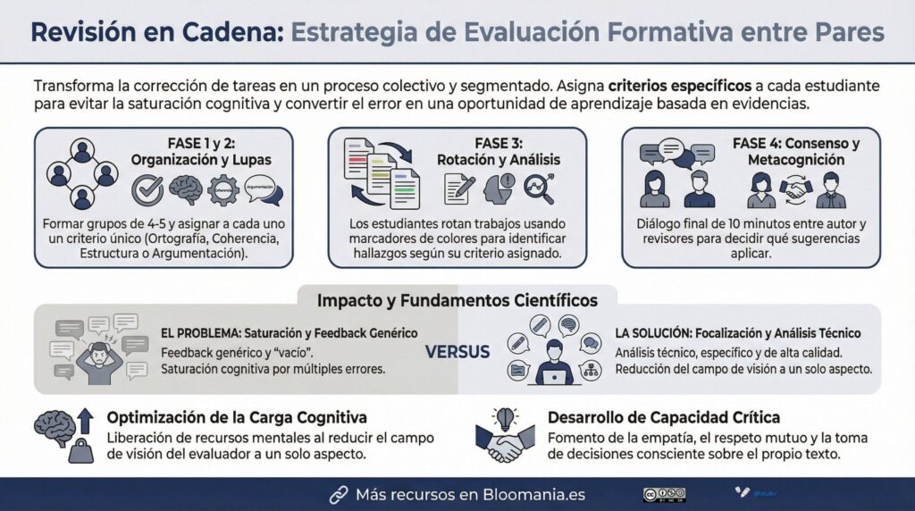 Revisión en cadena